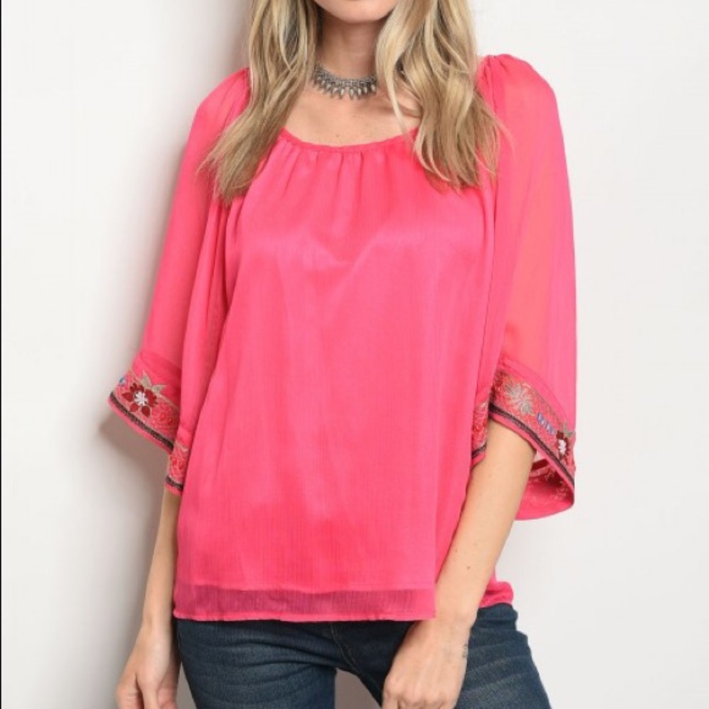 Hot Pink Top